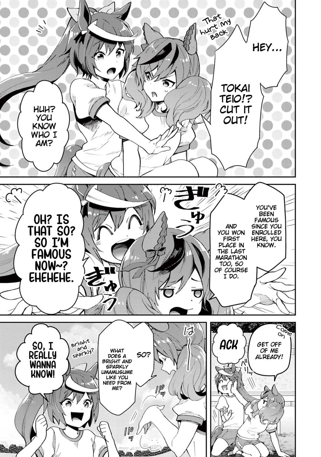 Starting Gate! Uma Musume Pretty Derby Chapter 33 page 3 - 