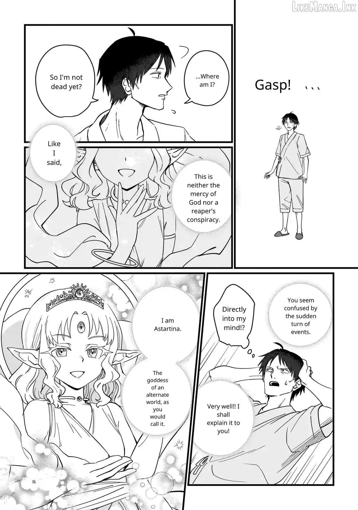 Starting Life from Moss in Another World Chapter 1 page 6 - 