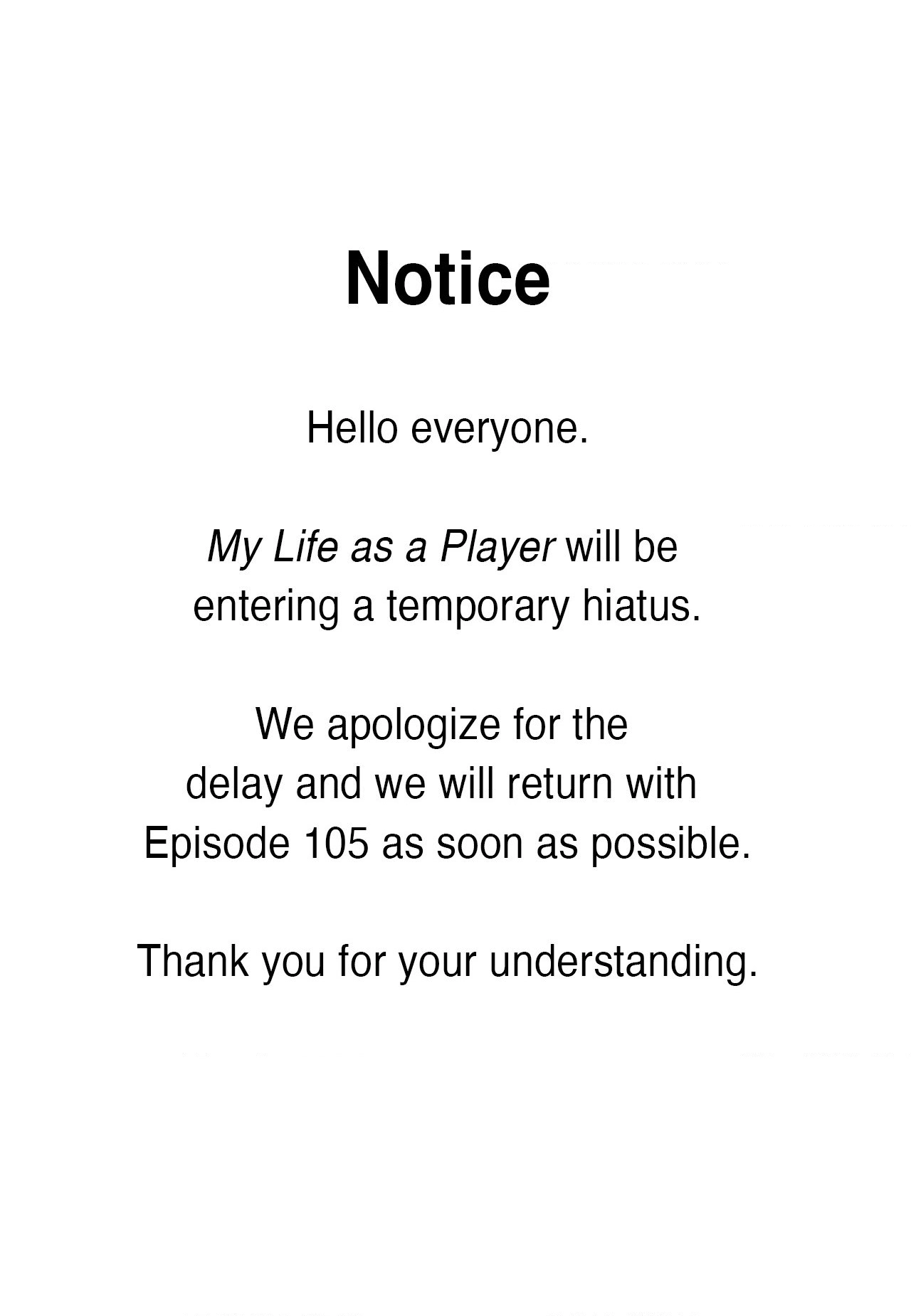 STARTING TODAY, I’M A PLAYER Chapter 104.1 page 1 - 