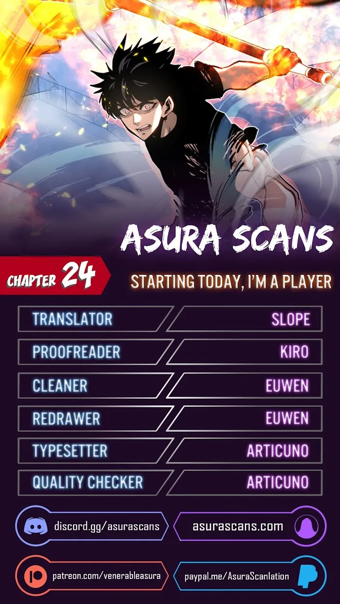STARTING TODAY, I’M A PLAYER Chapter 24 page 1 - 
