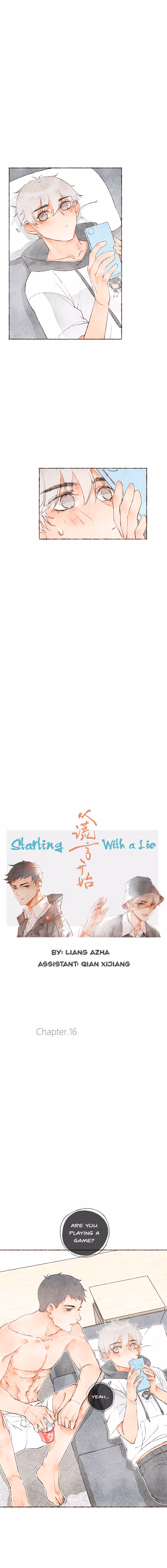 Read Starting With a Lie chapter 16 image 2 on Lezhin