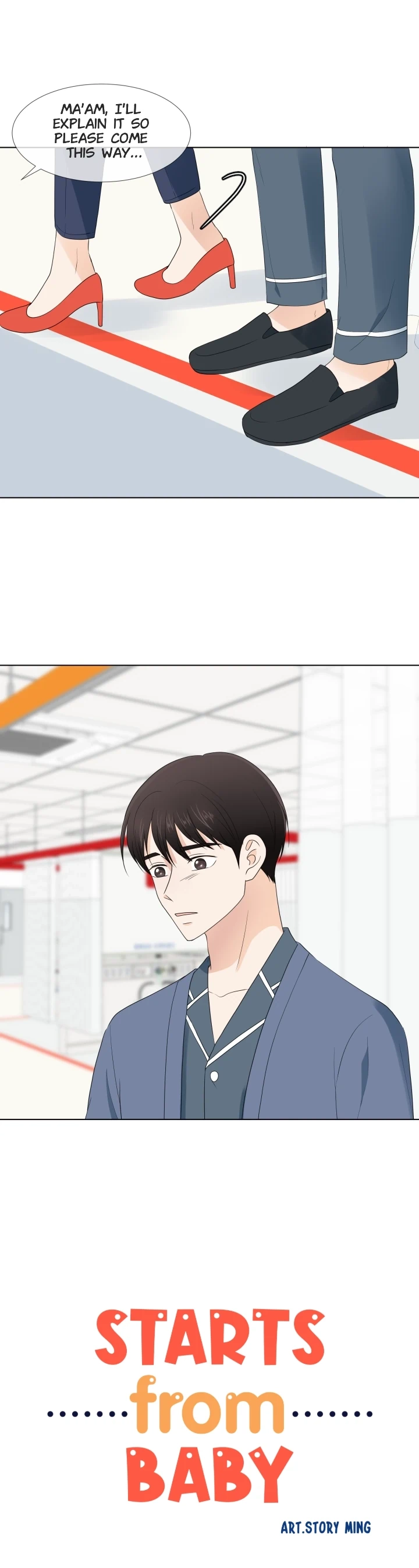 Read Starts From Baby chapter 101 image 6 on Lezhin
