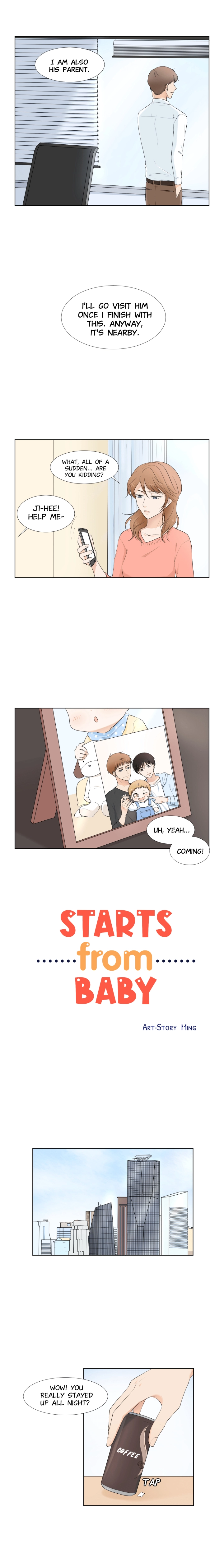 Read Starts From Baby chapter 28 image 1 on Lezhin