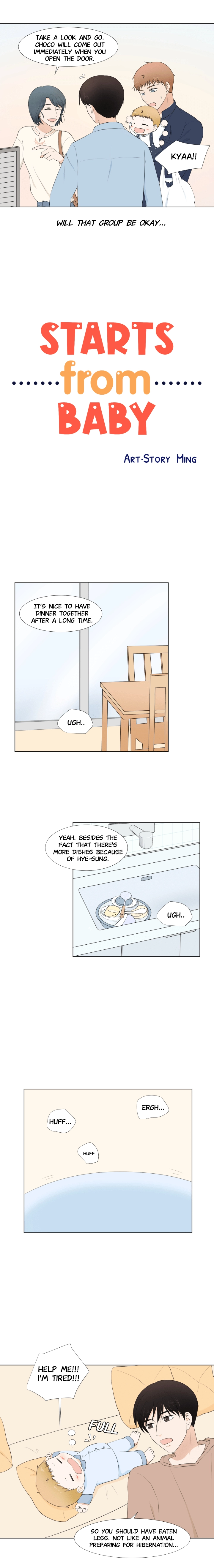 Read Starts From Baby chapter 34 image 3 on Lezhin