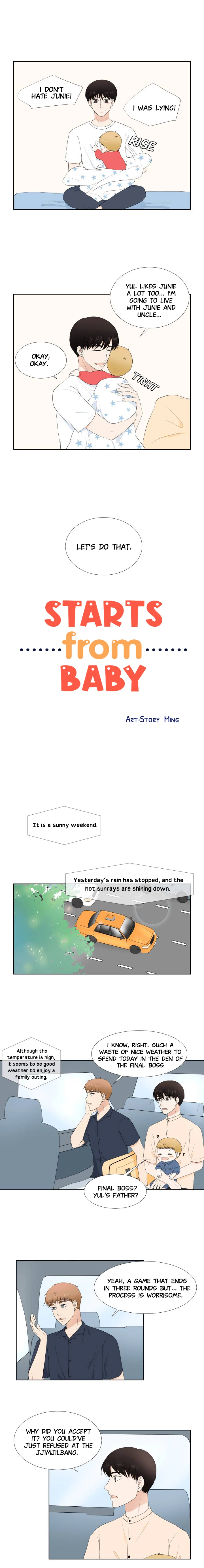 Read Starts From Baby chapter 63 image 8 on Lezhin
