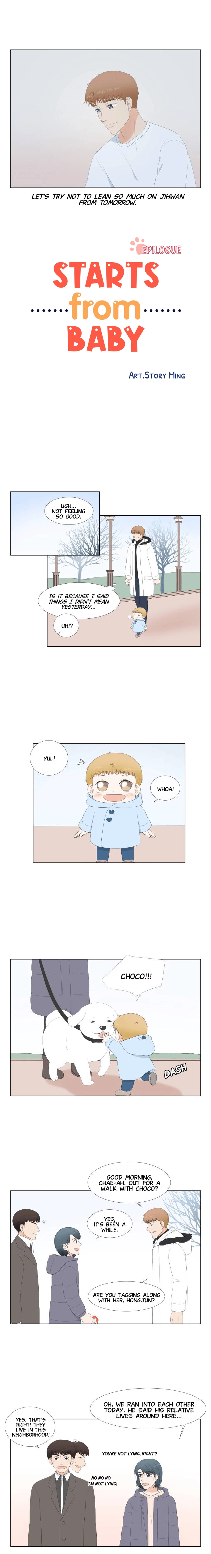 Read Starts From Baby chapter 71.08 image 2 on Lezhin