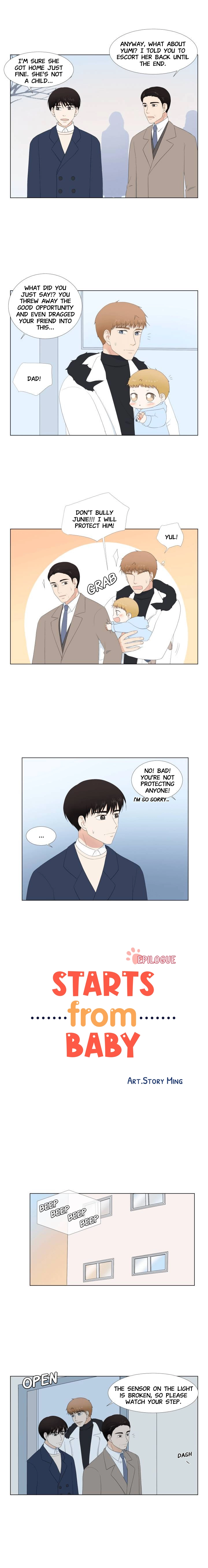 Read Starts From Baby chapter 71.1 image 1 on Lezhin