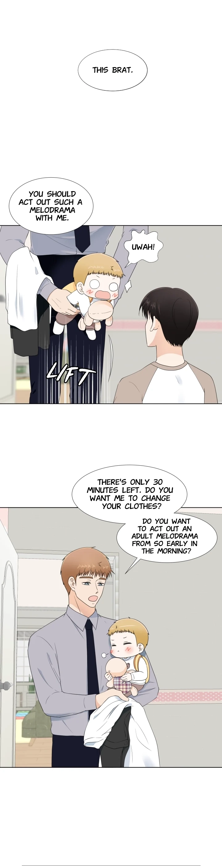 Read Starts From Baby chapter 96 image 4 on Lezhin