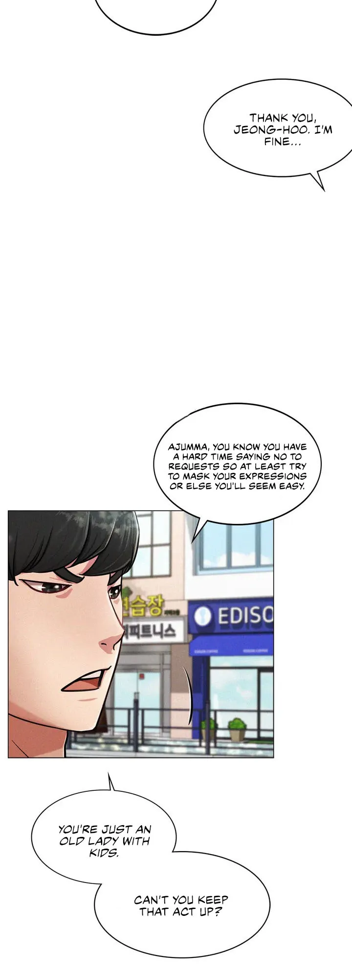 Read Staying With Ajumma chapter 1 image 13 on Lezhin
