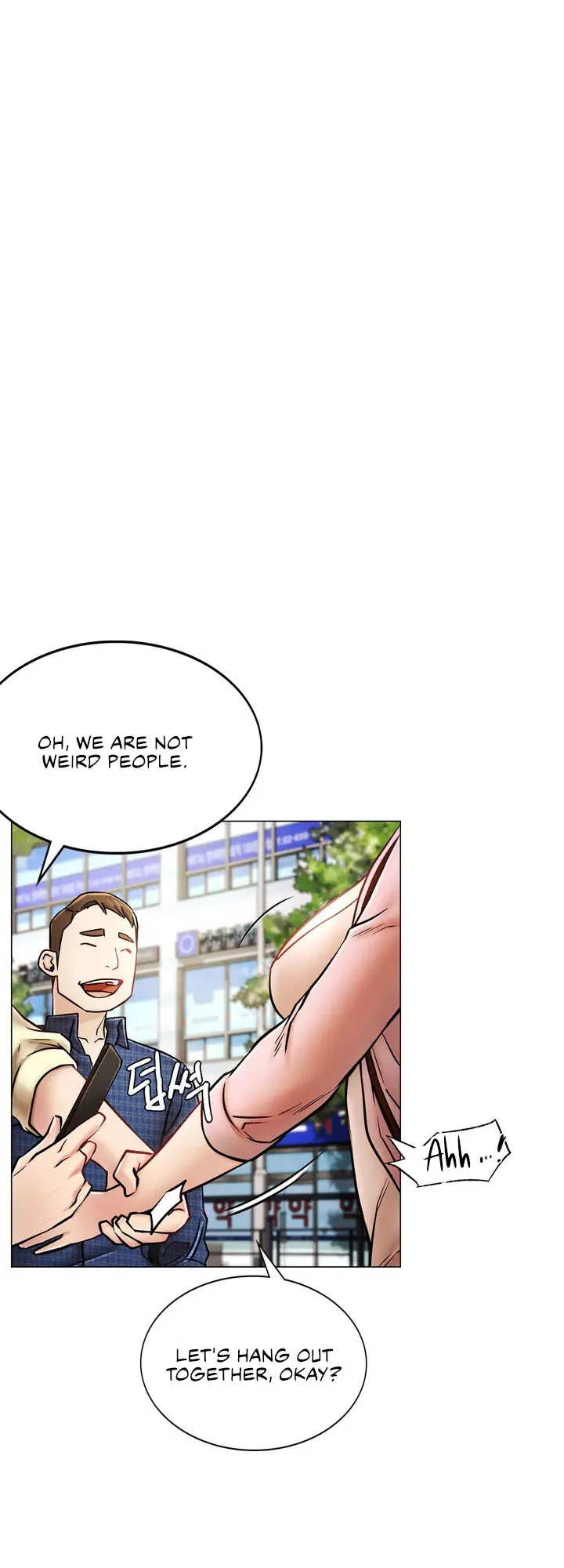 Read Staying With Ajumma chapter 1 image 3 on Lezhin