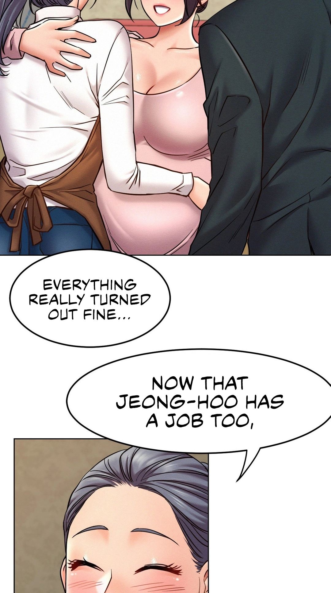Read Staying With Ajumma chapter 100 image 2 on Lezhin