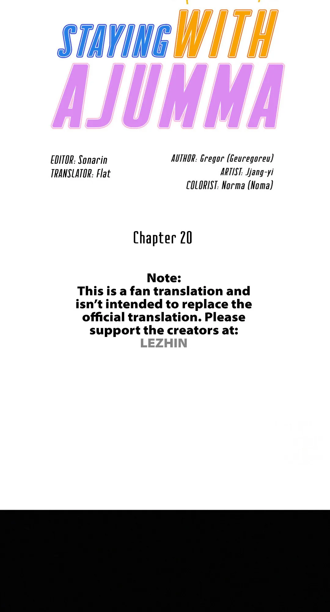 Read Staying With Ajumma chapter 20 image 5 on Lezhin