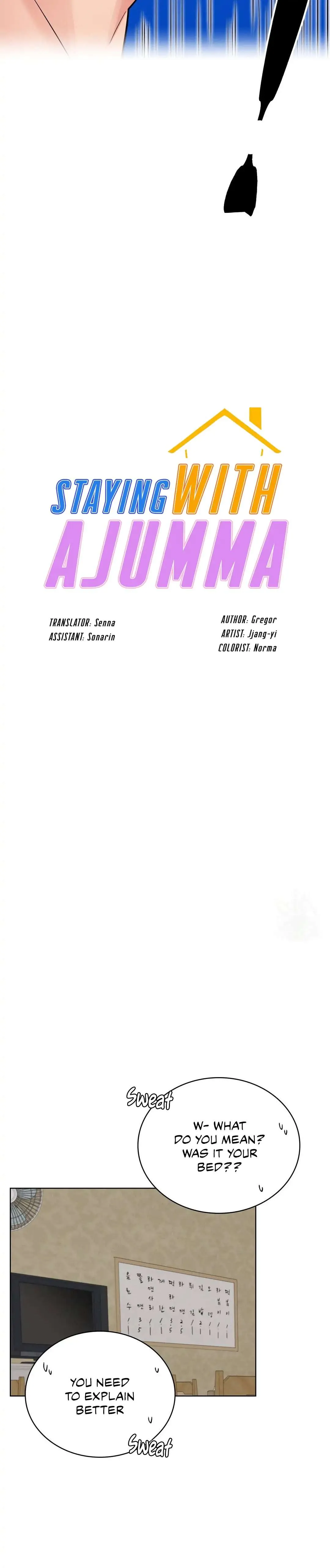 Read Staying With Ajumma chapter 25 image 2 on Lezhin