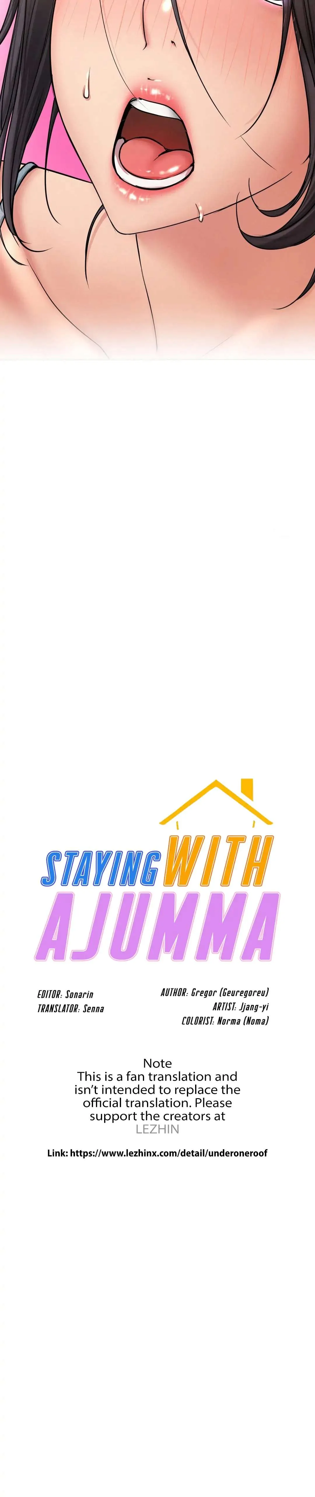 Read Staying With Ajumma chapter 30 image 3 on Lezhin