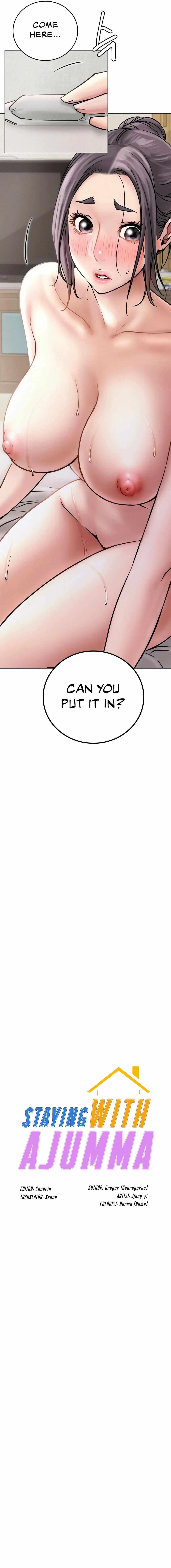 Read Staying With Ajumma chapter 40 image 2 on Lezhin