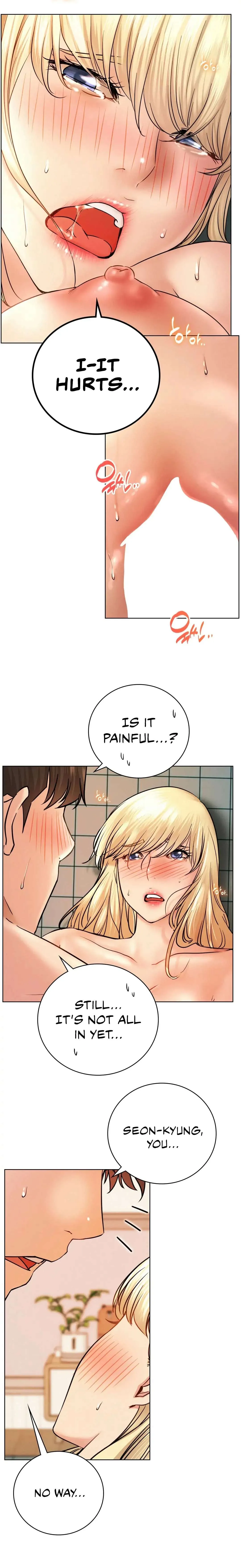 Read Staying With Ajumma chapter 46 image 3 on Lezhin
