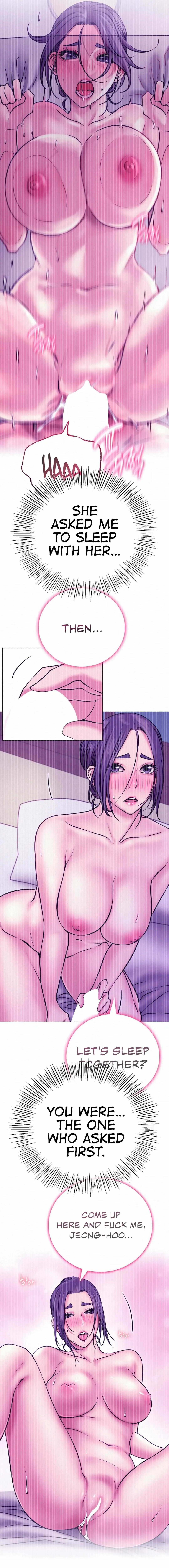 Read Staying With Ajumma chapter 49 image 9 on Lezhin