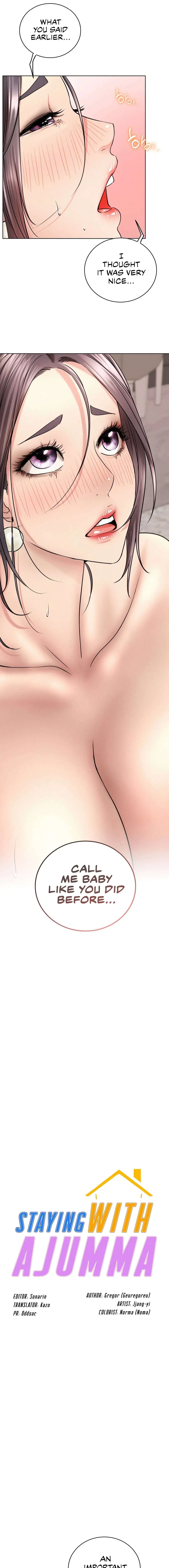 Read Staying With Ajumma chapter 58 image 10 on Lezhin