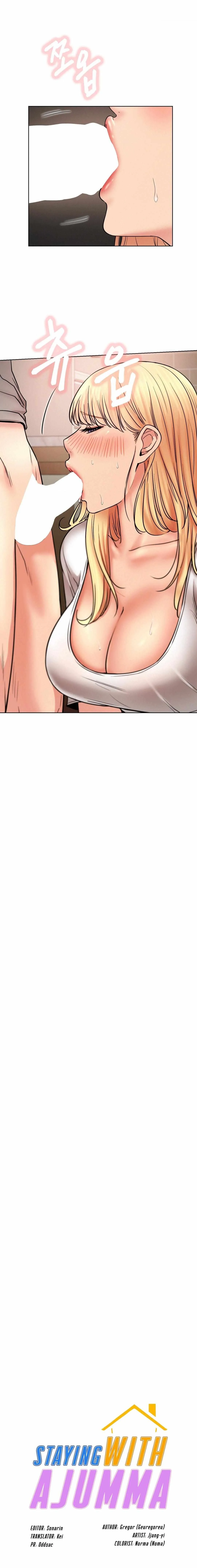 Read Staying With Ajumma chapter 81 image 2 on Lezhin