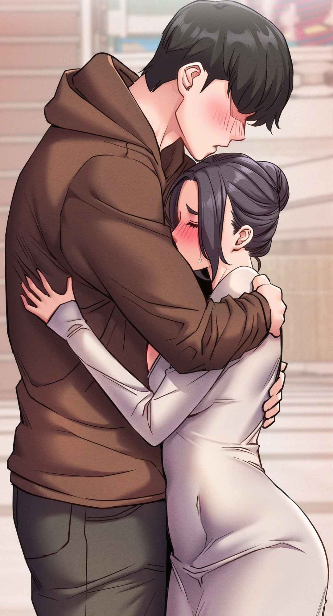 Read Staying With Ajumma chapter 99 image 52 on Lezhin