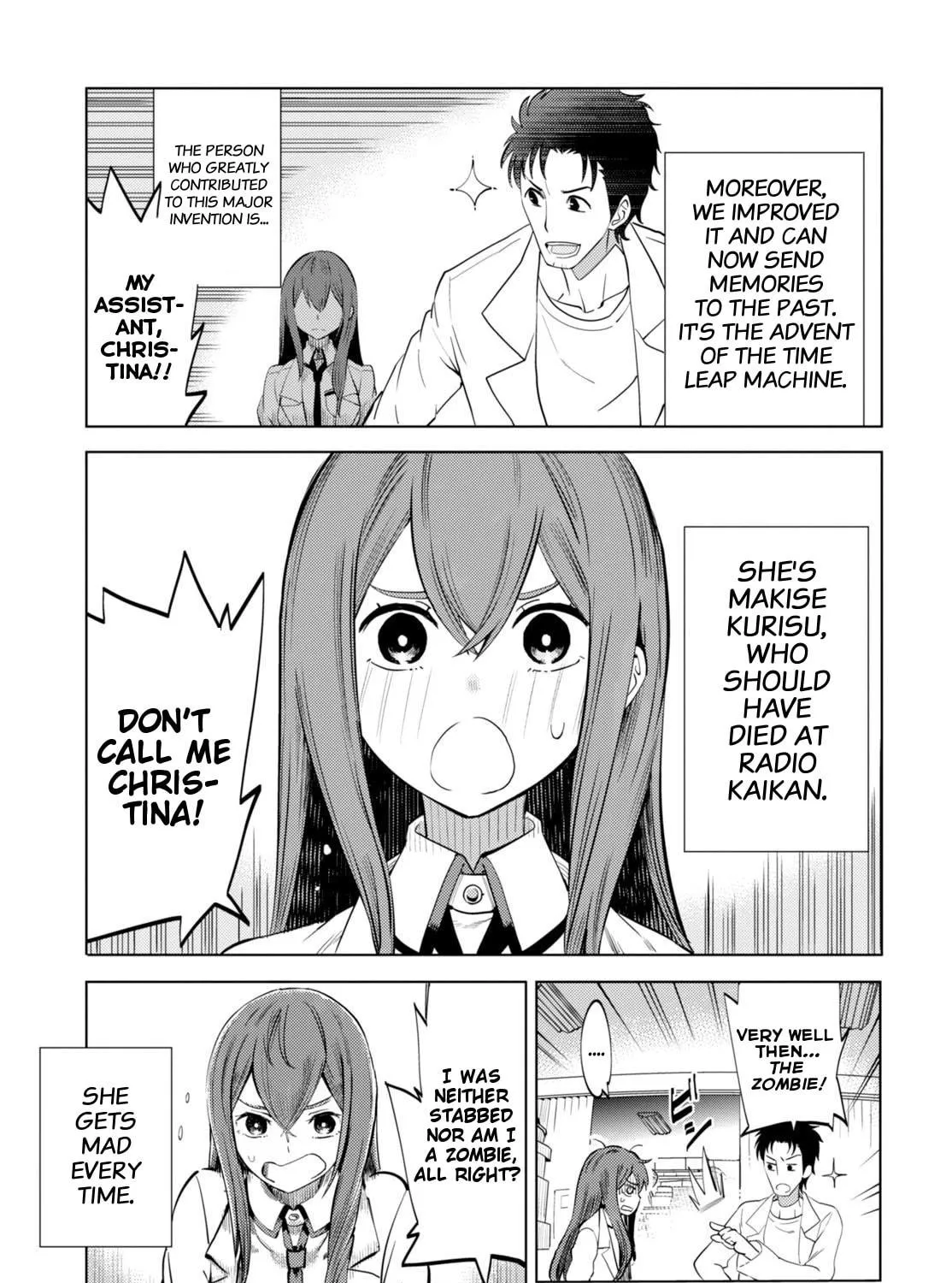 Steins;Gate 0 Chapter 0 page 17 - 