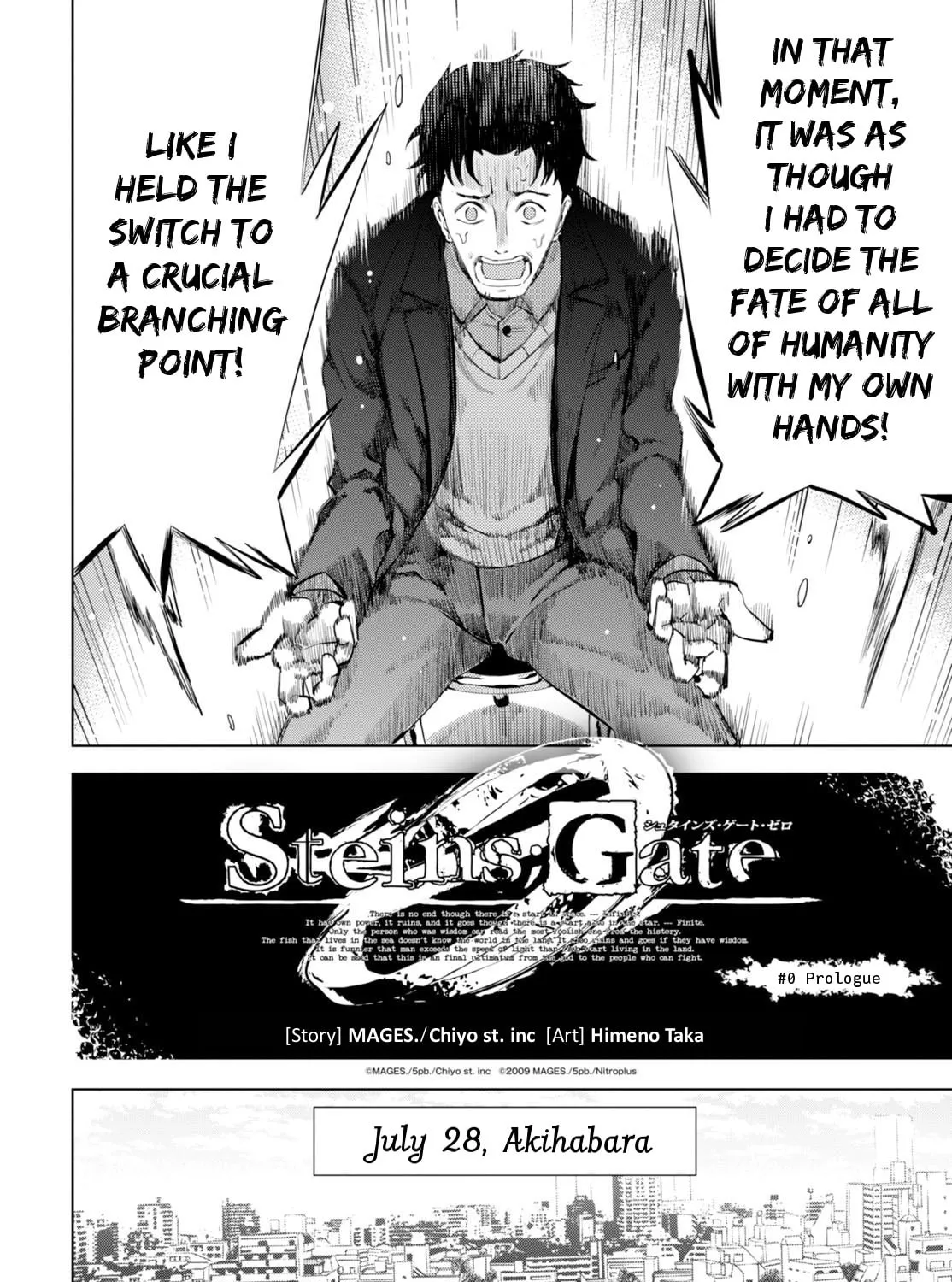 Steins;Gate 0 Chapter 0 page 3 - 