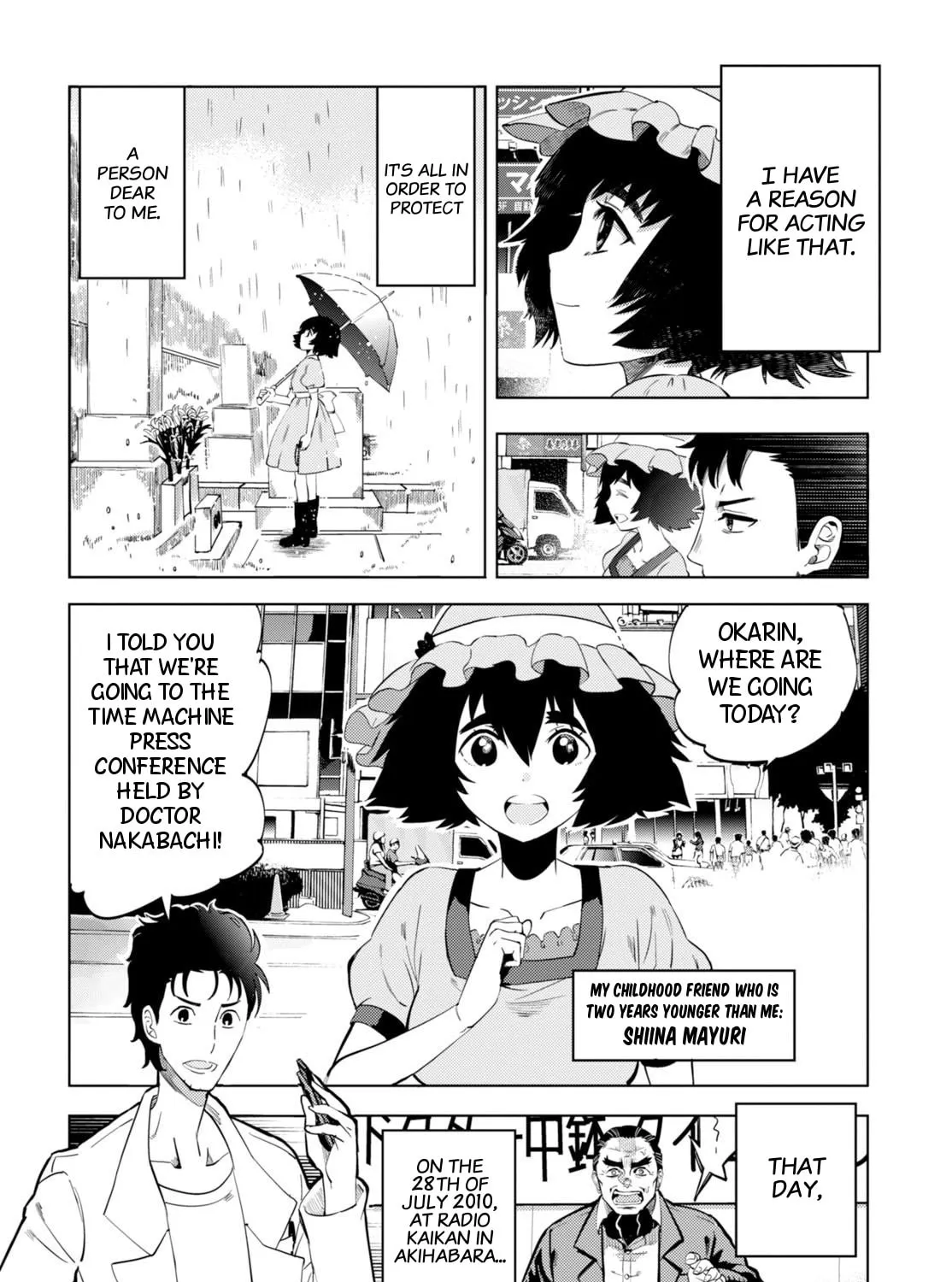 Steins;Gate 0 Chapter 0 page 7 - 
