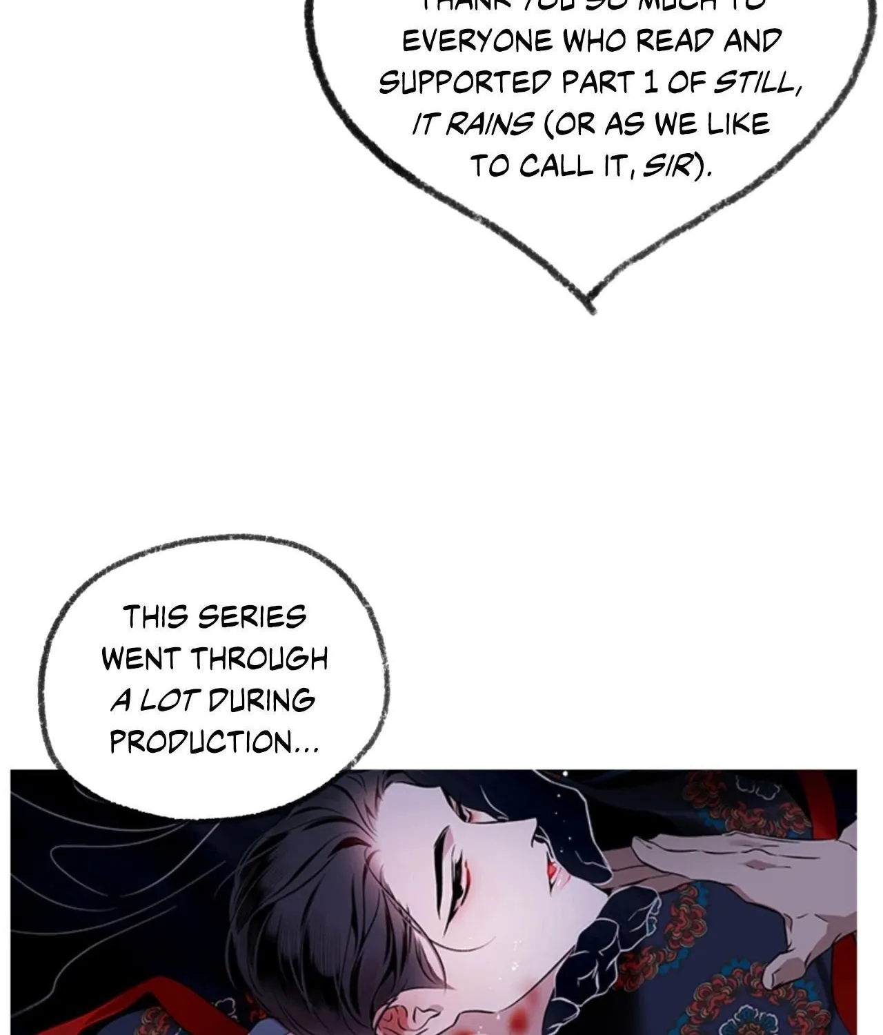 Read Still, It Rains chapter 30.1 image 1 on Lezhin