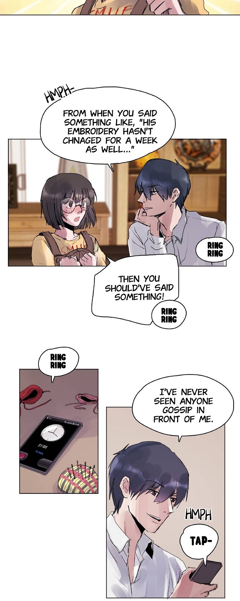 Stitch by stitch Chapter 3 page 17 - 