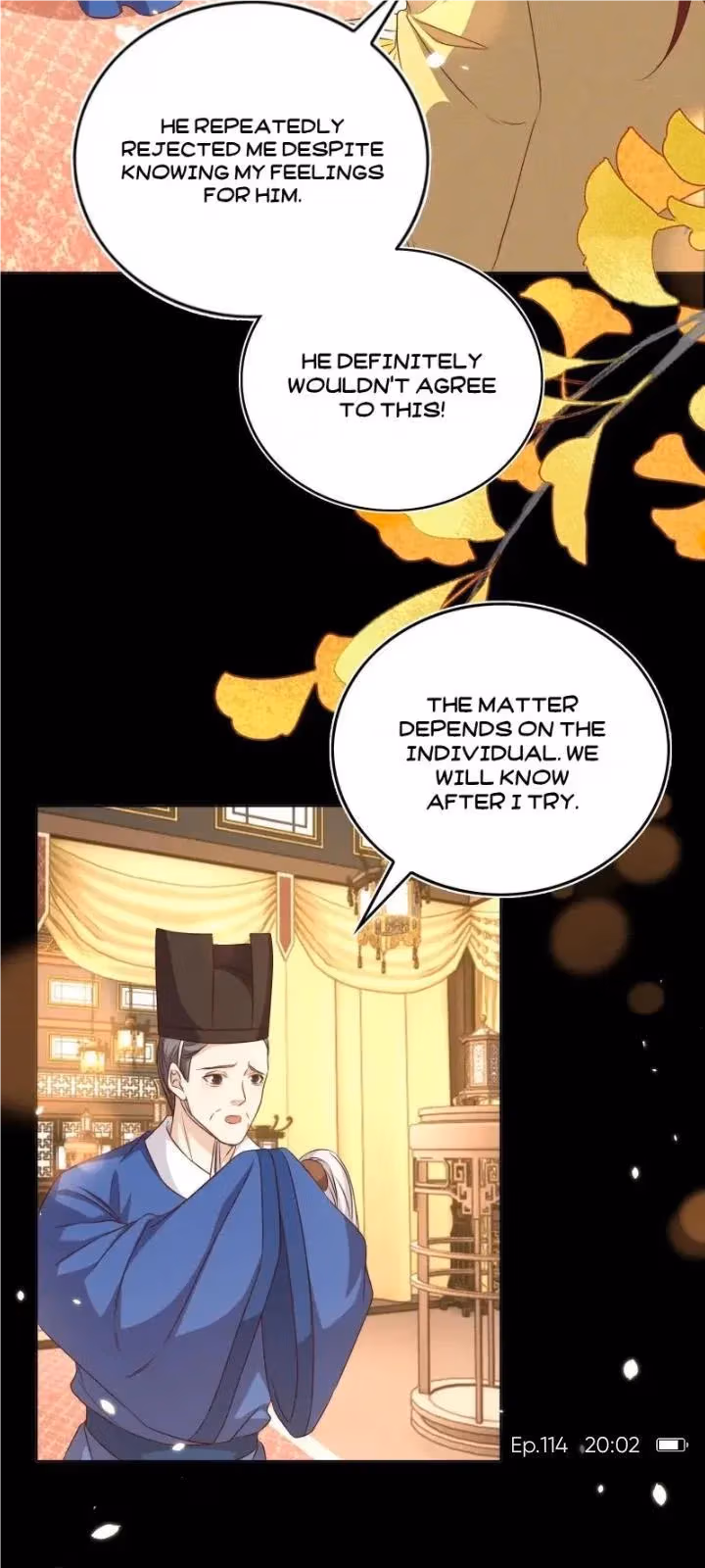 Read Stop Bothering Me, Emperor! chapter 114 image 14 on Lezhin