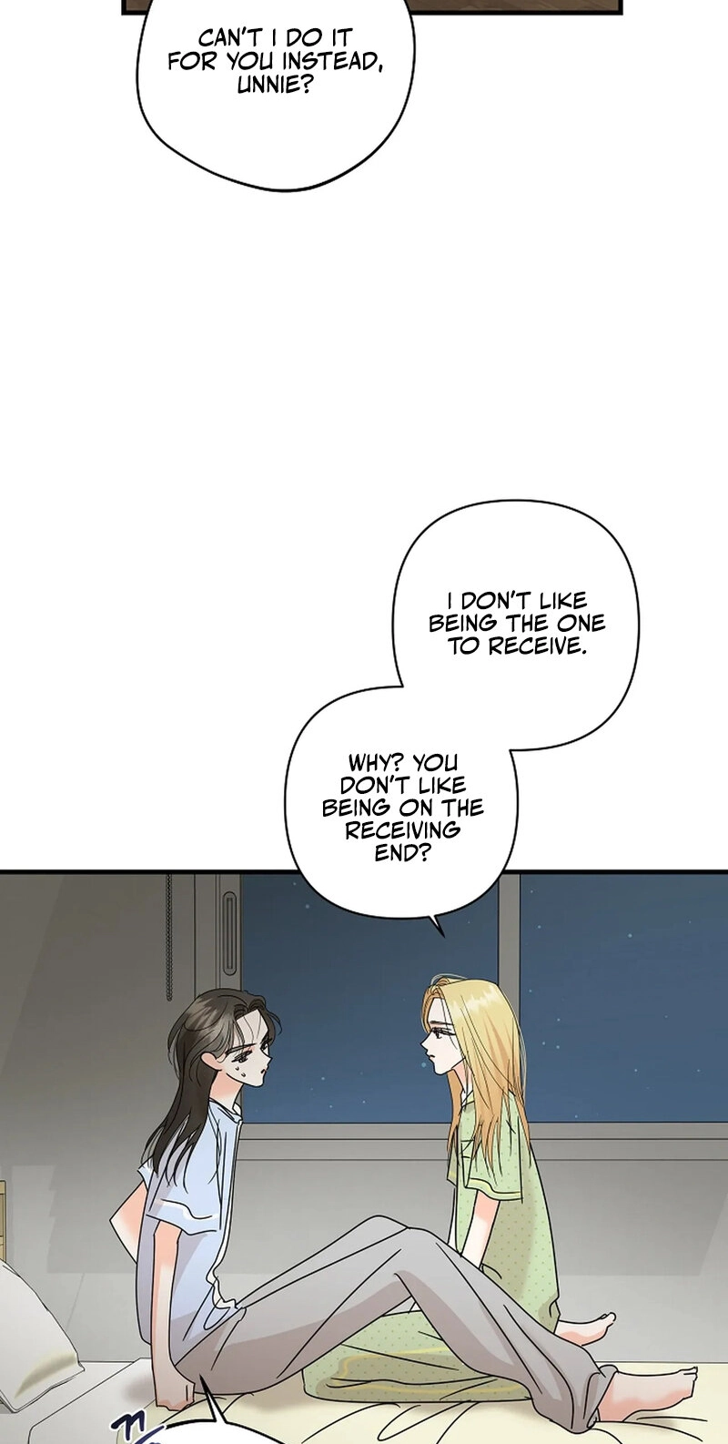 Read Stop Fighting, Go to Bed chapter 32 image 1 on Lezhin