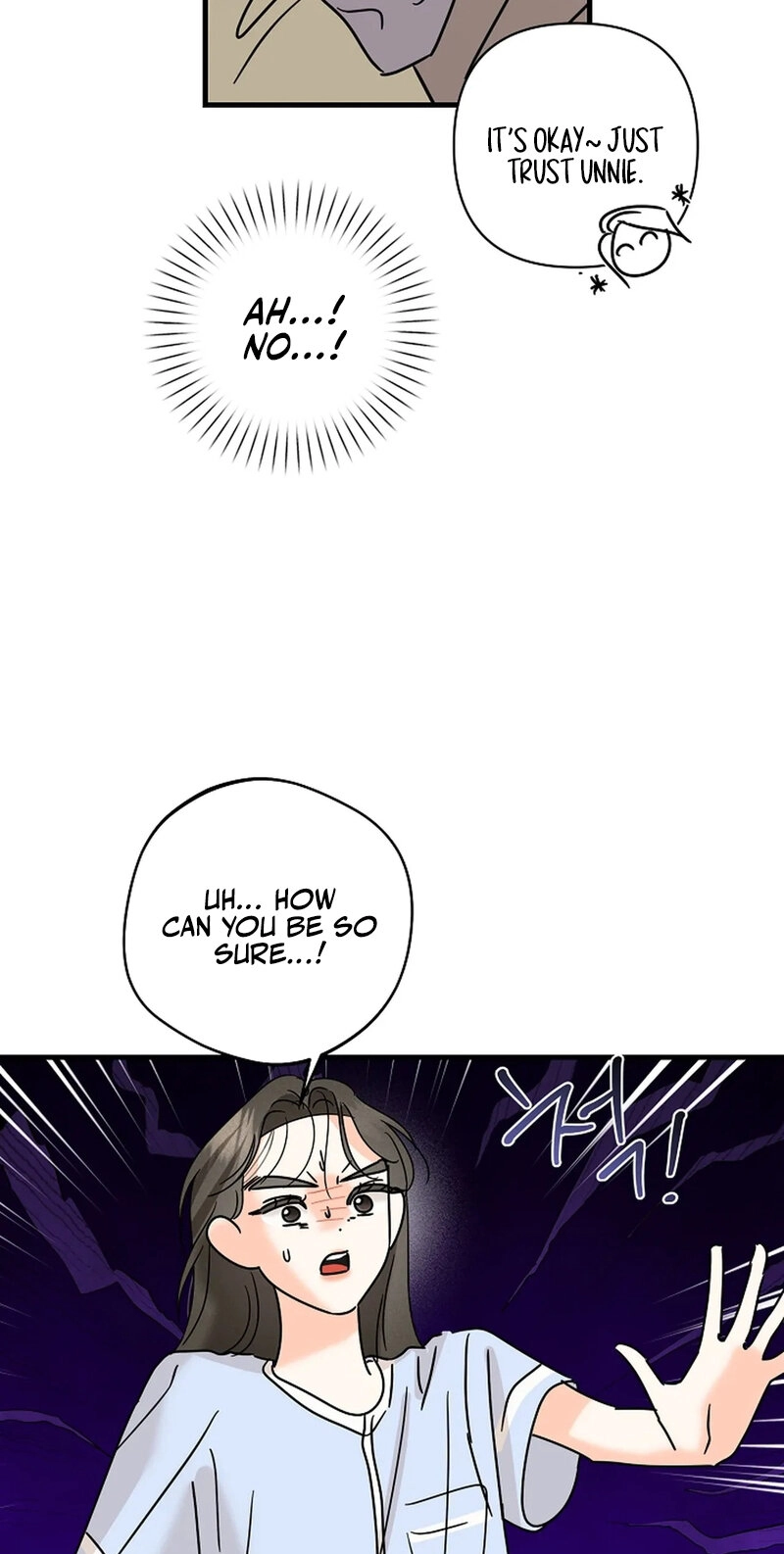 Read Stop Fighting, Go to Bed chapter 32 image 4 on Lezhin