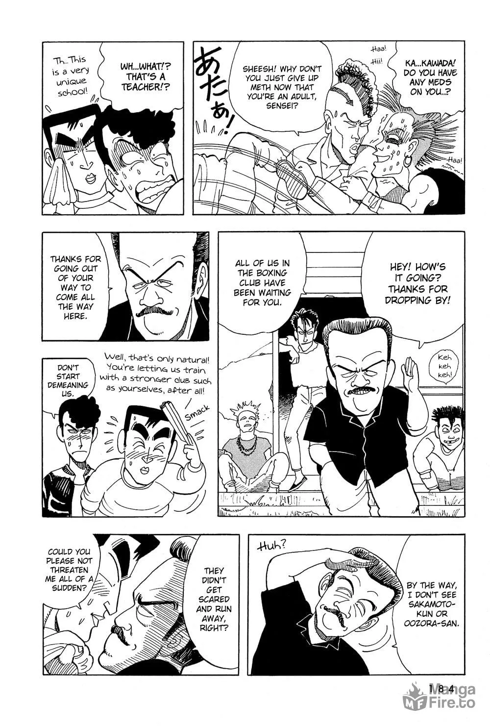 Read Stop!! Hibari-kun! chapter 47 image 8 on Lezhin