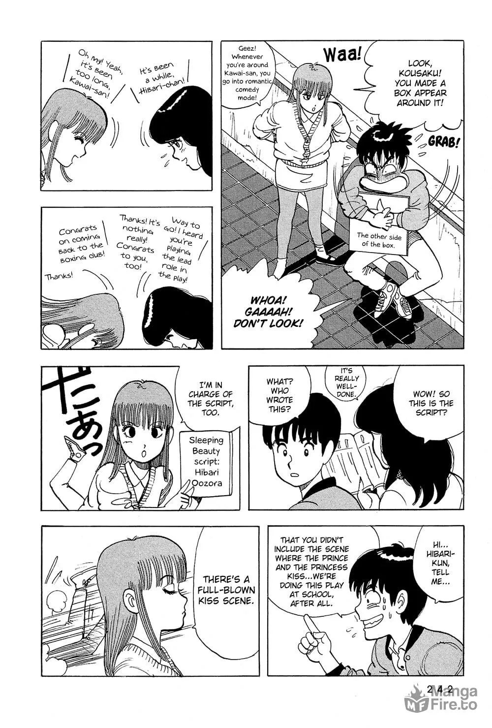 Read Stop!! Hibari-kun! chapter 51 image 8 on Lezhin