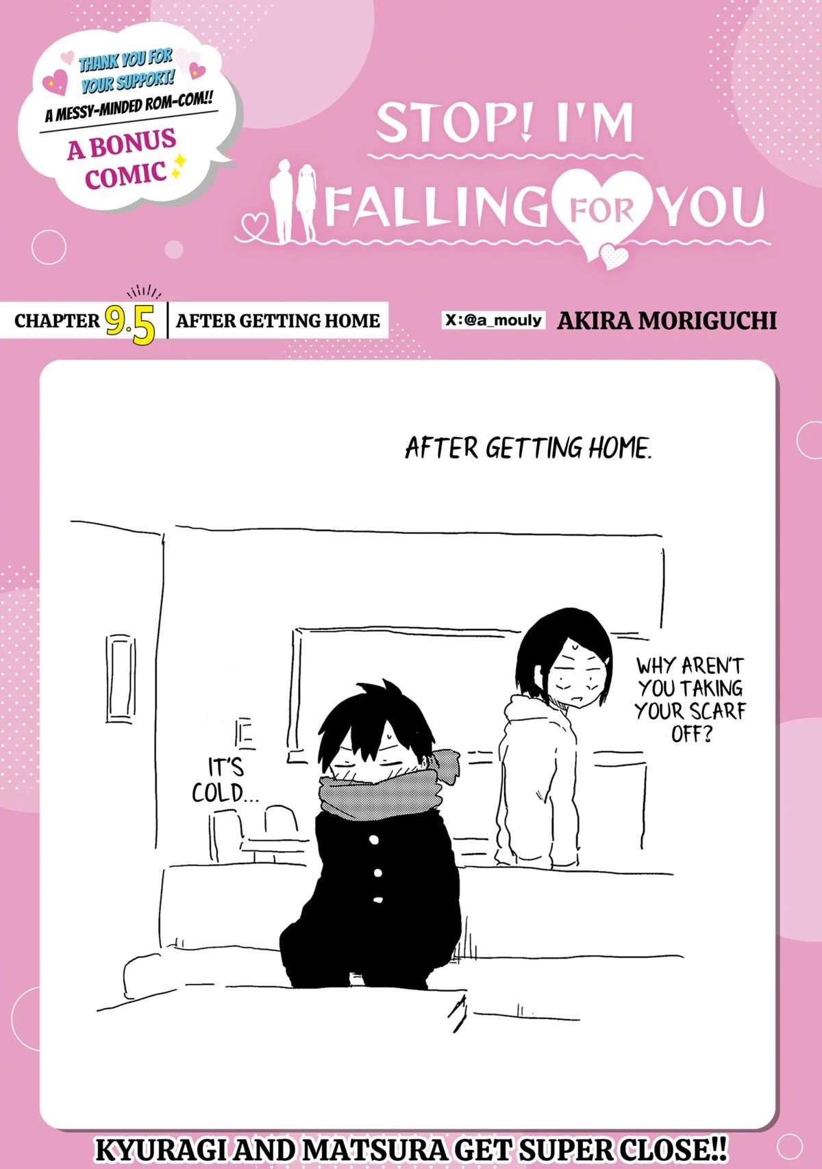 Read Stop! I’m Falling For You chapter 9.5 image 0 on Lezhin