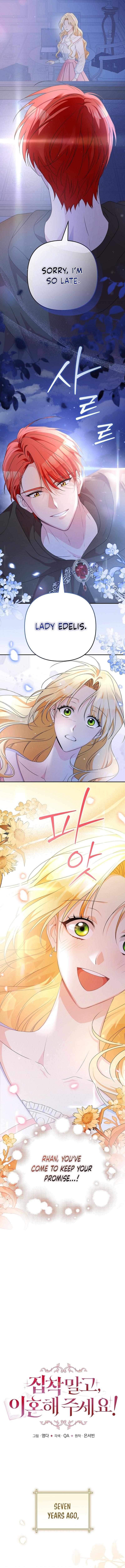 Read Stop Obsessing, Just Divorce Me! chapter 1 image 6 on Lezhin