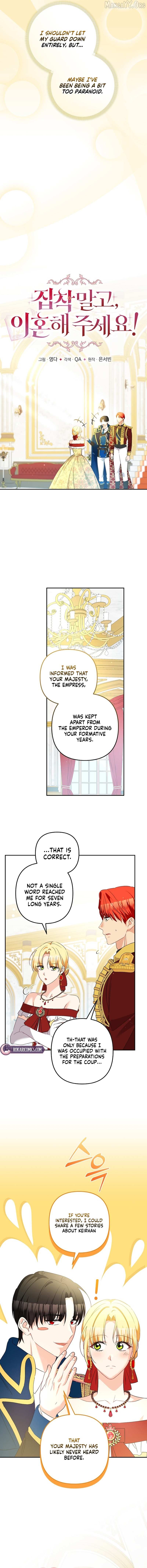Read Stop Obsessing, Just Divorce Me! chapter 28 image 2 on Lezhin