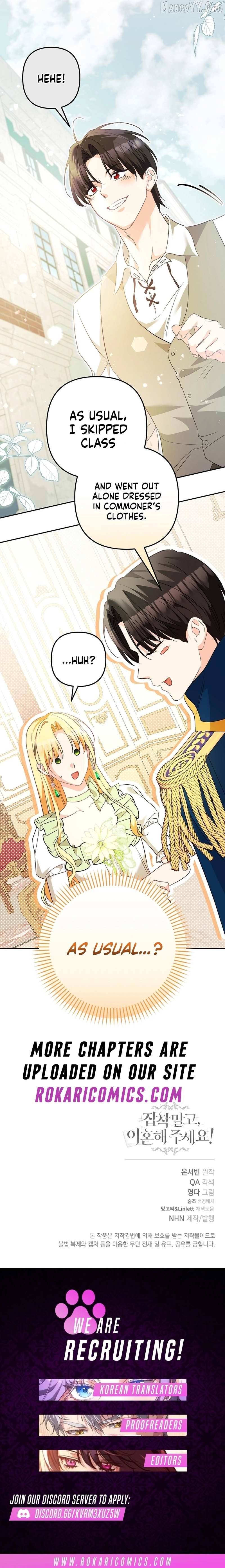 Read Stop Obsessing, Just Divorce Me! chapter 30 image 13 on Lezhin