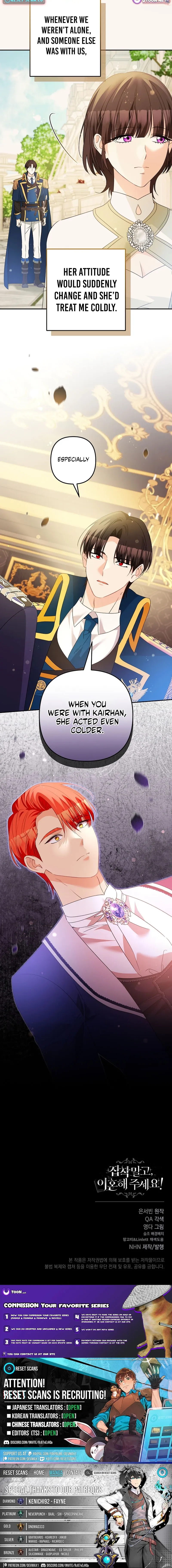 Read Stop Obsessing, Just Divorce Me! chapter 43 image 19 on Lezhin