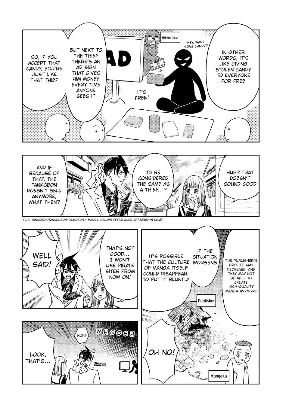 Read STOP! PIRACY chapter 9 image 1 on Lezhin