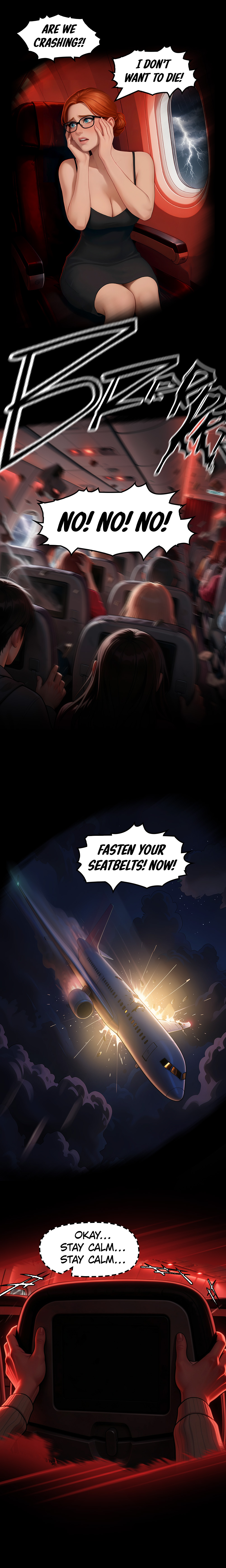 Read Stranded With The Boss chapter 1 image 3 on Lezhin