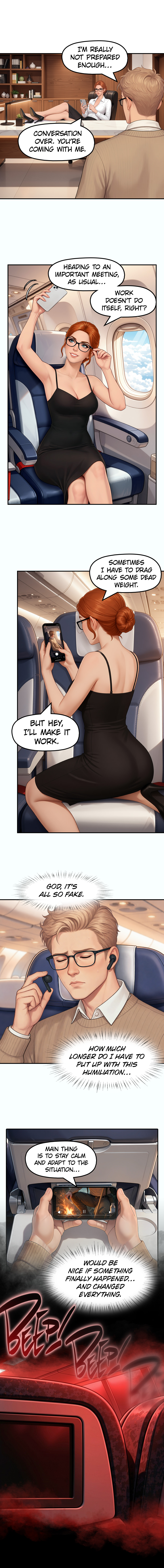 Read Stranded With The Boss chapter 1 image 5 on Lezhin