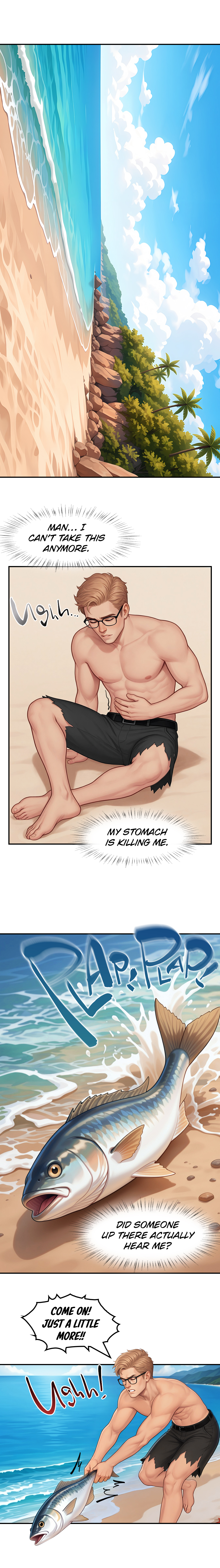 Read Stranded With The Boss chapter 3 image 4 on Lezhin