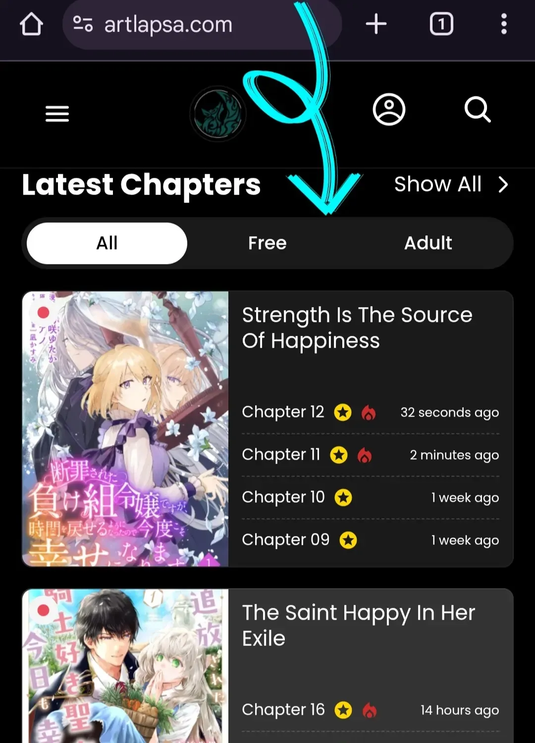 Strength is the source of happiness Chapter 4 page 2 - 