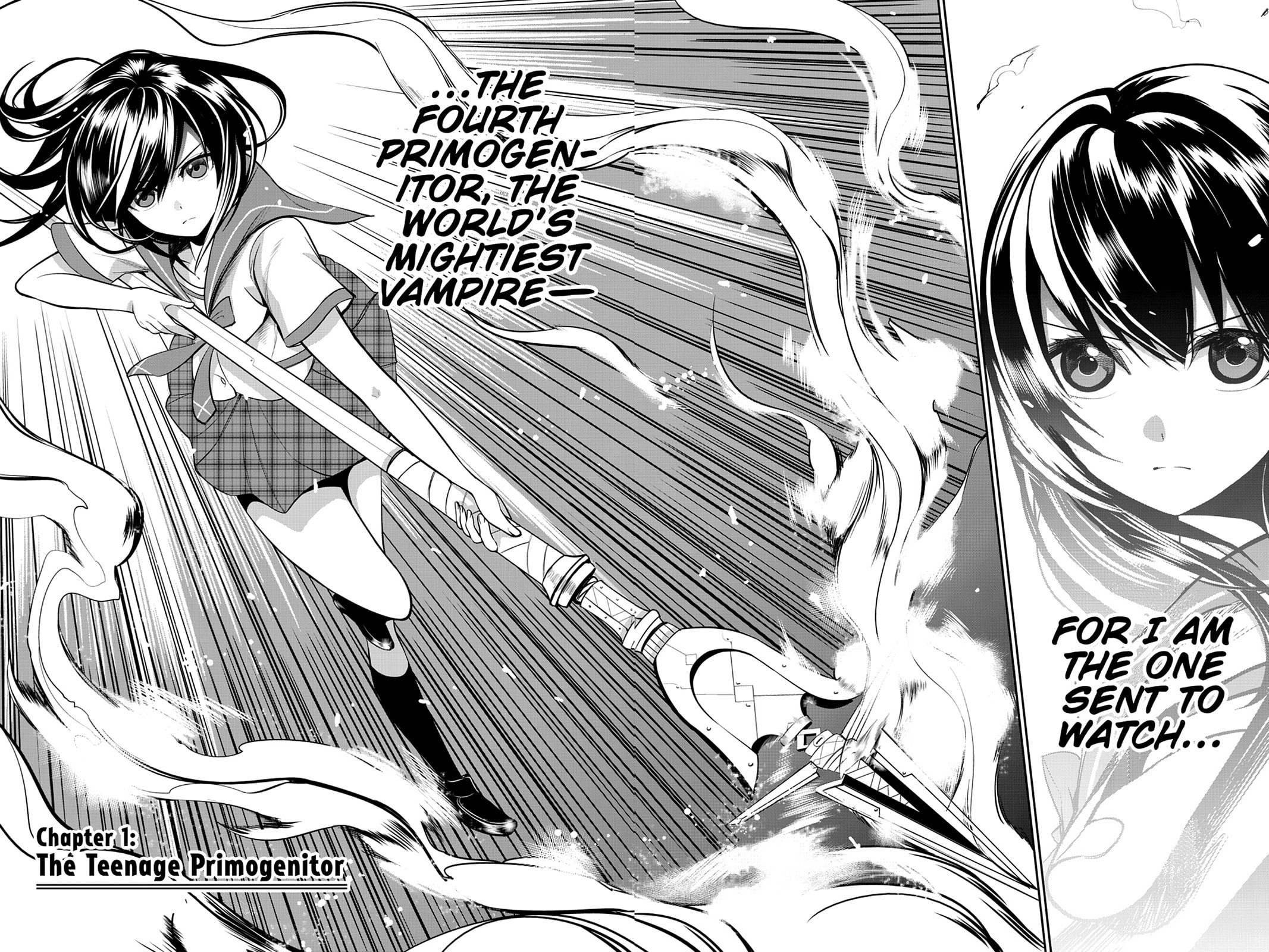 Read Strike the Blood chapter 1 image 1 on Lezhin