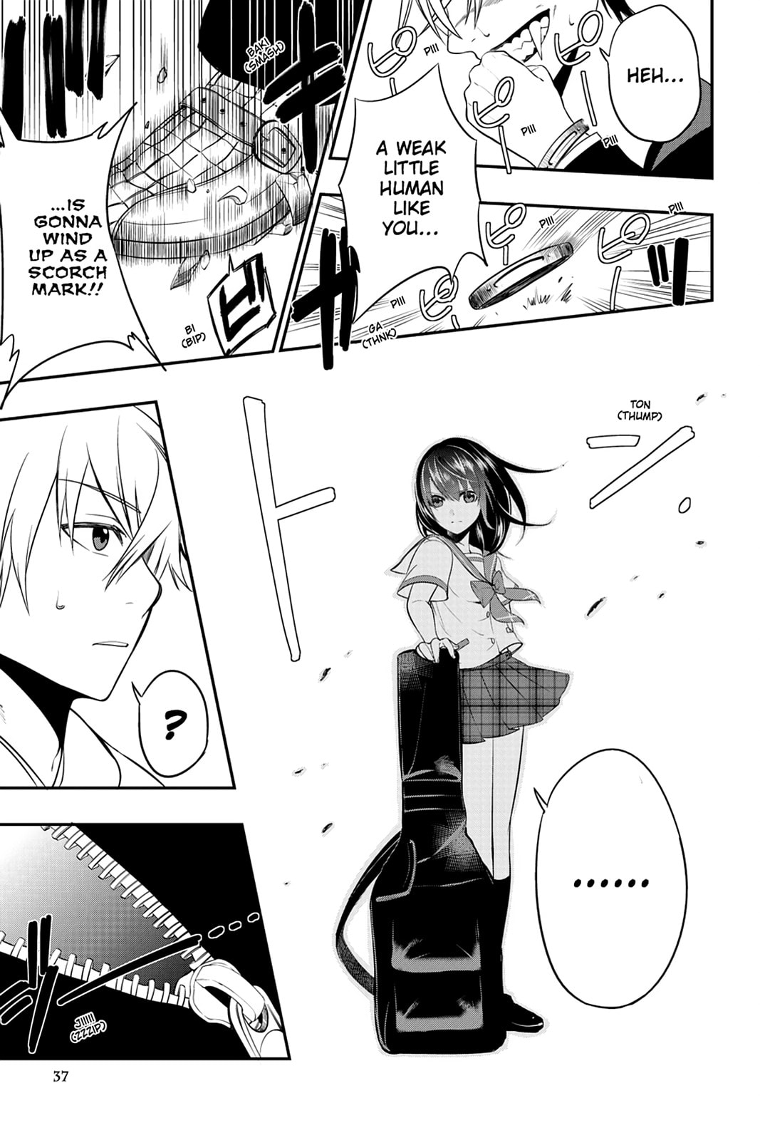 Read Strike the Blood chapter 1 image 32 on Lezhin