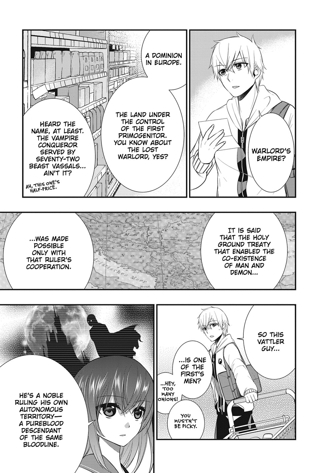 Read Strike the Blood chapter 15 image 8 on Lezhin