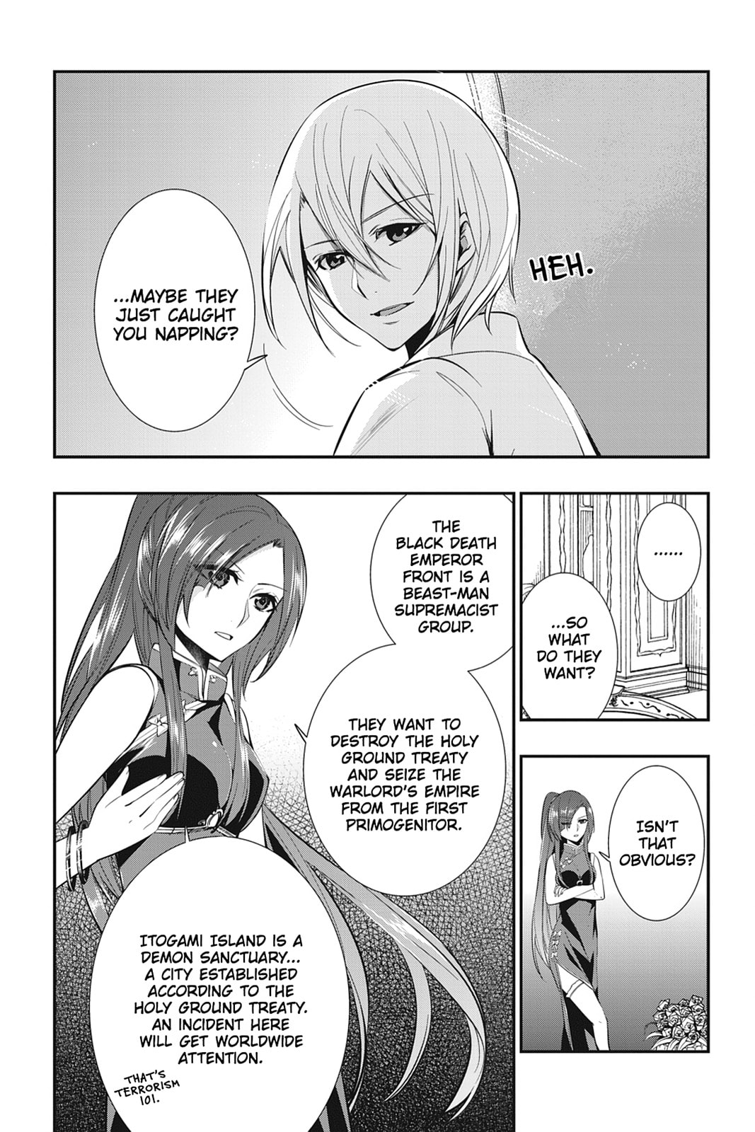 Read Strike the Blood chapter 16 image 22 on Lezhin