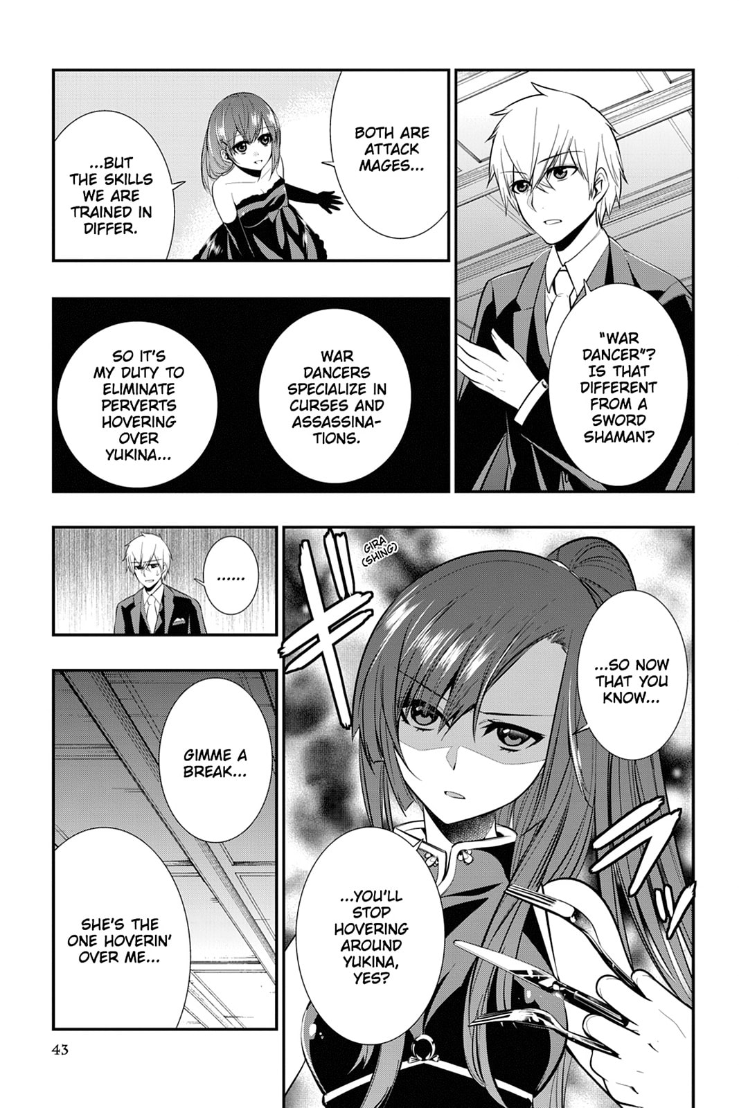 Read Strike the Blood chapter 16 image 8 on Lezhin