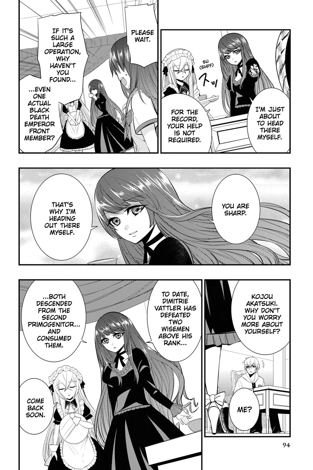 Read Strike the Blood chapter 17 image 21 on Lezhin